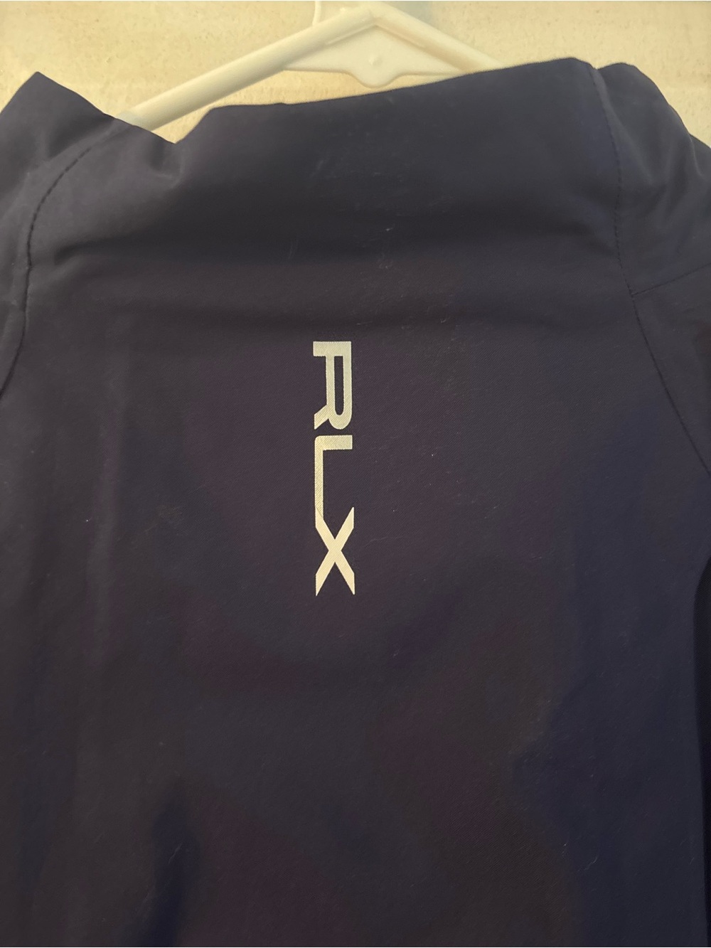 RLX Ralph Lauren Men's XL Navy Waterproof Stretch Softshell Full Zip Jacket - Picture 7 of 12